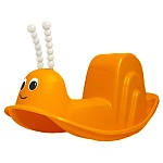 Качалка " PicnMix " Улитка, оранжевая, 80*50*48см пластик