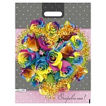 Пакет ПЭ " Миленд " с вырубной ручкой ПВД, 38*47см 60мкм Очарование