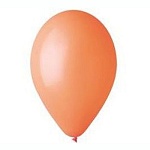 Шар латексный пастель 10"/25см оранжевый