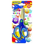 Ножницы детские " deVente " Cosmo 13см, металлические, закругленные кончики лезвий, прорезиненные ручки, картонный блистер, европодвес