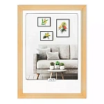 Фоторамка " KWELT " деревянная (МДФ) А4 21*30см золото, акриловое стекло 0,5мм, ширина багета - 17мм