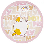 Набор тарелок " Веселая Затея " d=18см, Мяу ПушМяу, в наборе 6шт