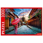 Пазлы " Рыжий кот " 1000элементов Япония Пагода Ясака 68,5*48,5см, картонная упаковка 32,4*22,8*4,3см