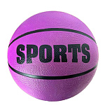 Мяч баскетбольный " Рыжий кот " размер 7, d=23см, фиолетовый