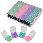 Ластик " Bruno Visconti " HappyGraphix Zefir 35*40*12мм, вадратный, ассорти - 4 цвета, картонный дисплей