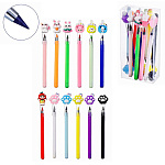 Карандаши цветные вечные пластиковые Малыши 12цв " Mazari " круглые, с ластиком, пластиковая упаковка