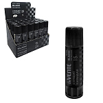 Клей-карандаш " deVente " Total Black 15гр, основа PVP, быстросохнущий, цвет корпуса черный, картонный дисплей