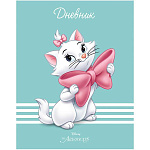 Дневник 1-11 класс 7БЦ " Hatber " Кошечка Мари, матовый ламинированный картон, 40л