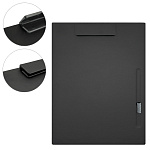 Планшет " KWELT " А4 с держателем для ручки, черный, кожзам, 4мм