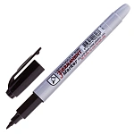 Маркер перманентный Crown "Multi Marker Super Slim" черный, пулевидный, 1мм