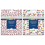 Фломастеры " Bruno Visconti " HappyColor 18цв, круглые, вентилируемый колпачок, 4 дизайна (без возможности выбора дизайна), картонная упаковка, европодвес