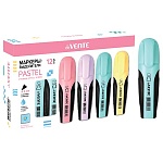 Текстовыделитель 1-5мм, бирюзовый, Pastel " deVente " картонная упаковка