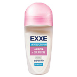 Дезодорант ролик женский " Exxe " Sensitive, Защита и свежесть, антиперспирант, 50мл