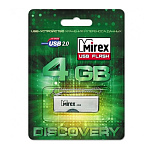 Флеш-диск " Mirex " 4GB Turning Knife серебряный USB 2.0