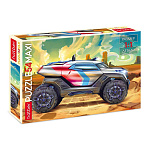 Пазлы " Hatber "  54элемента Maxi Autotravel 40*28см, картонная упаковка