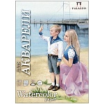 Папка для акварели " Лилия Холдинг " БОЛЬШОЙ ФОРМАТ А3 10л Морячка, акварельная бумага молочного цвета, лицевая сторона среднее зерно, обратная сторона матовая, не зернистая, плотность - 200 г/м2