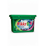 Капсулы для стирки+кондиционер " Wikky " ЧЗ ОСУ 20шт Универсальные, для всех типов тканей