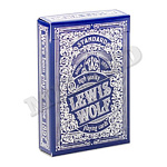 Карты игральные " Миленд " серия Lewis&Wolf, blue, 54шт/колода 57*88мм