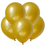 Шар латексный " Браво " металлик 12"/30см золото