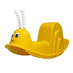 Качалка " PicnMix " Улитка, желтая, 80*50*48см пластик