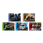 Альбом А4 24л спираль " Hatber " Spring cat (ассорти), обложка- мелованный картон, блок-офсет- 100г/м2, отрывные листы, 5 дизайнов в спайке