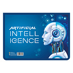 Папка " Пчелка " А4-29 (325*230*55мм) молния сверху Искусственный интеллект, печать на пластике