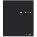 Тетрадь А5 96л клетка " ПЗБМ " БлэкТач, офсет, на скобе, обложка - мелованный картон, ламинация soft-touch, 1 дизацн в коробке