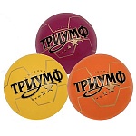 Мяч резиновый d=20см Триумф, накачанный