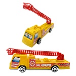 Машинка " KWELT " Пожарная машина 16*4см, инерционная, пакет