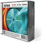Диск CD-RW " Mirex " 700 Мб 4X-12X Brand Slim case