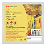 Холст " Сонет " 20*20см на картоне, хлопок, мелкое зерно, грунтованный