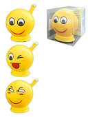 Точилка механическая " KWELT " Smile, 6*8*7см, ассорти (без возможности выбора дизайна), пластиковая упаковка 10,5*8,5*9,5см