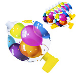 Набор язычков - гудков " Час Потехи " Шары Кристальные, набор 6шт