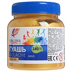 Гуашь " Луч " Классика 240мл золотая