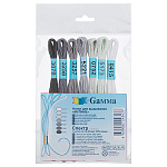 Набор мулине " Gamma " Спектр 7*8м хлопок classic, пакет, европодвес
