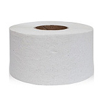 Бумага туалетная 1-сл " Plushe " Professional со втулкой, 100м, серая, без перфорации