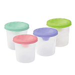 Стакан-непроливайка " Пчелка " Нежный микс одинарный с крышкой, ассорти (без возможности выбора цвета)