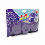 Таблетки для сливного бачка " Wikky " 3шт*40г Лаванда