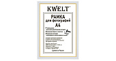 Фоторамка " KWELT " пластиковая А4 21*30см серия 5 шампань, стекло, ширина багета - 14мм