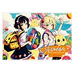 Альбом А4 20л " Академия Групп " Аниме подружки, склейка, обложка- мелованный картон, ВД-лак, блок- офсет 100г/м2