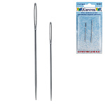 Иглы для шитья ручные " Gamma " для вязаных изделий 2шт, картонный блистер, европодвес