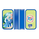 Пенал " Пчелка " ПО-090 2 отделения 105*190*30мм Весенняя принцесса, тканевый торец