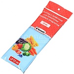 Пакет для заморозки " Komfi " 18*25см 25шт с защёлкой zip-lock