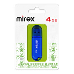 Флеш-диск " Mirex " 4GB Candy голубой USB 2.0
