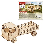 Модель из дерева " Rezark " Грузовик, состав набора: 75 деталей, размер модели: 18,5*8*8см