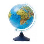 Глобус физический рельефный 250мм " Globen ", Классик Евро