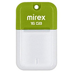 Флеш-диск " Mirex " 16GB Arton зеленый USB 2.0