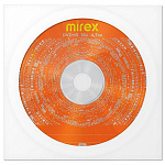 Диск DVD+R " Mirex " Brand 16X 4,7 GB в бумажном конверте с окном