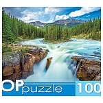 Пазлы " TOPpuzzle " 1000элементов Канада. Национальный парк Джаспер, 68,5*48,5см, картонная упаковка 15*19*6,5см