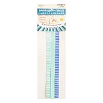 Набор закладок-ляссе " Нетеряшки " №20 для формата А4 фактурные, самоклеющиеся, ассорти, из 3-х широких лент